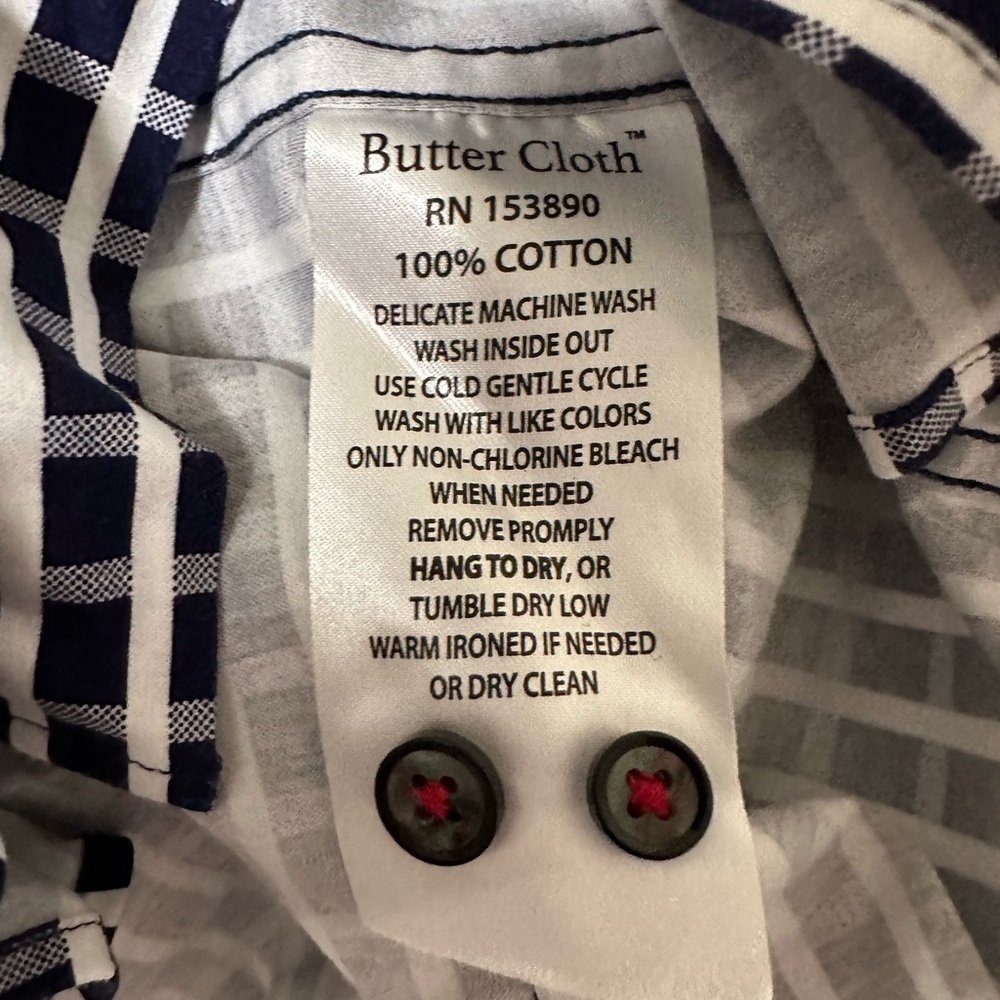 Butter cloth button down shirt - Picture 4 of 4